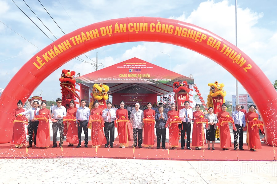 Đồng Tháp đẩy mạnh phát triển hạ tầng khu công nghiệp