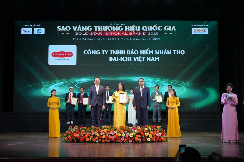 Dai-ichi Life Việt Nam vinh dự nhận giải thưởng “Môi trường làm việc tốt nhất Việt Nam năm 2025”