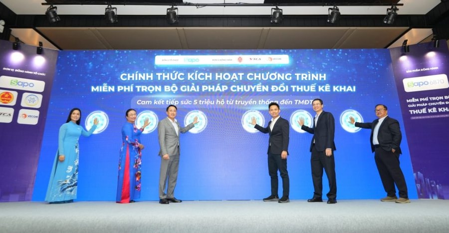 Sapo công bố chương trình miễn phí trọn bộ giải pháp chuyển đổi thuế kê khai