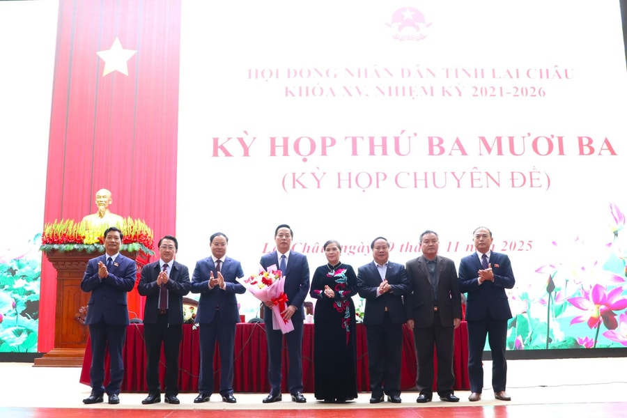 Ông Hà Quang Trung được bầu giữ chức Chủ tịch tỉnh Lai Châu