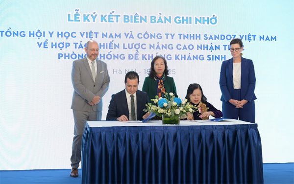 Hợp tác triển khai chiến dịch nâng cao nhận thức về tình trạng kháng kháng sinh