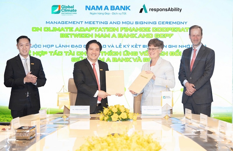 Nam A Bank - GCPF ký kết Biên bản ghi nhớ hợp tác chiến lược
