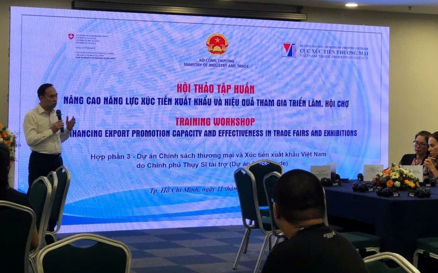 Cục Xúc tiến thương mại tập huấn nâng cao năng lực tham gia hội chợ và kết nối xuất khẩu cho doanh nghiệp