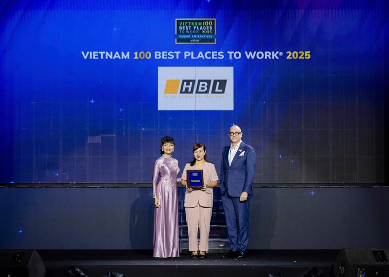 HBLAB lọt Top 100 Nơi làm việc tốt nhất Việt Nam 2025