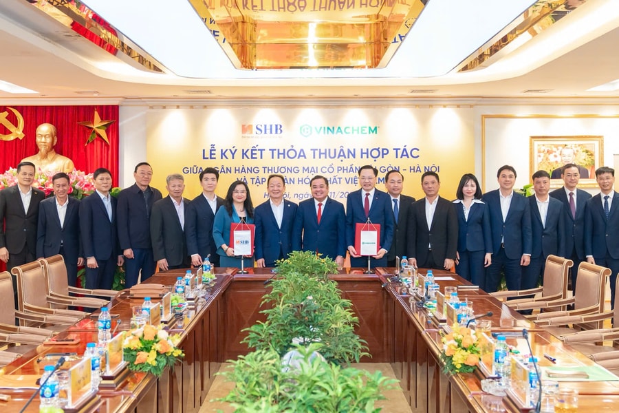 SHB và Tập đoàn Hóa chất Việt Nam ký kết thỏa thuận hợp tác