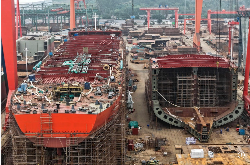 Trung Quốc thu hút doanh nghiệp ngoại vào ngành đóng tàu