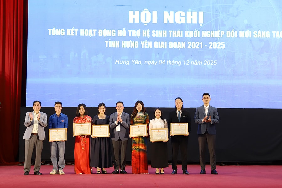 KHỞI NGHIỆP HƯNG YÊN: Một chặng đường đổi mới sáng tạo