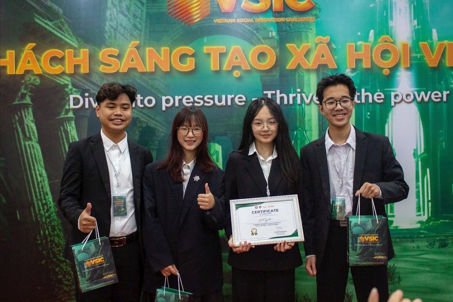 Khởi nghiệp Quốc gia 2025: Dự án VietCycle+ lọt Top 20 dự án xuất sắc