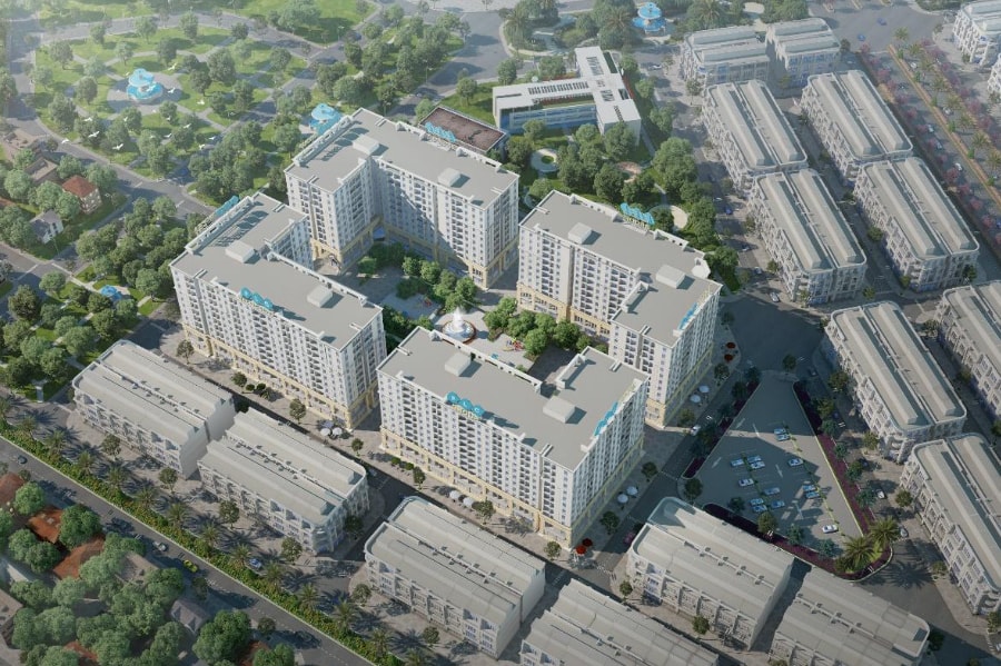 Dự án nhà ở xã hội FLC Tropical City Ha Long sẵn sàng cất nóc giữa tháng 12/2025