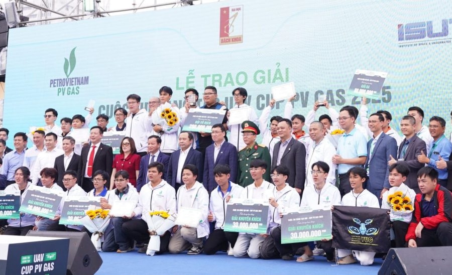 Cuộc thi Sáng tạo UAV 2025 – Cup PV GAS: Sân chơi công nghệ mở ra tương lai “kinh tế tầm thấp” tại Việt Nam
