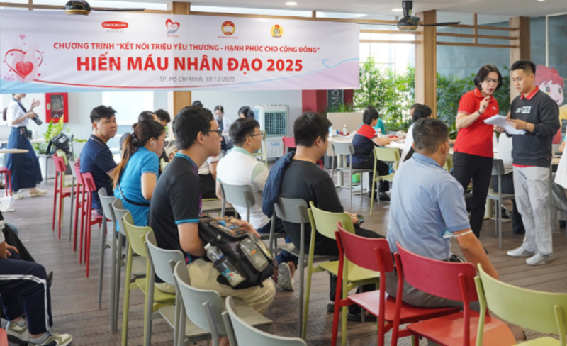 Dai-ichi Life Việt Nam tiếp tục tham gia hiến máu tình nguyện