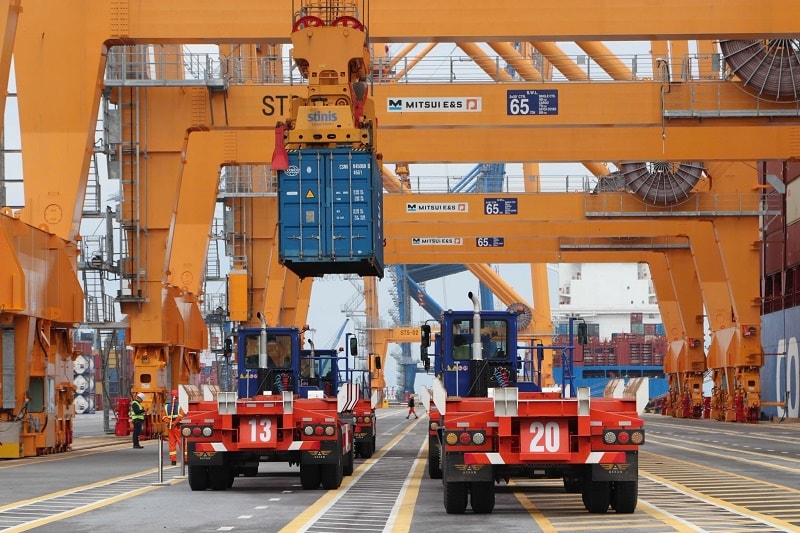 Cảng Hải Phòng đón TEU thứ 2 triệu: Vươn lên dẫn đầu khu vực