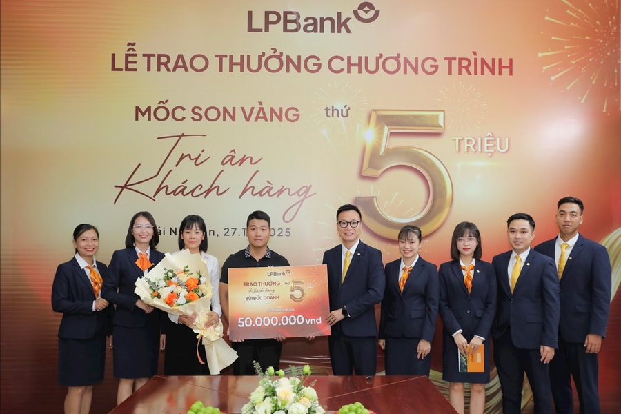 LPBank đạt mốc 5 triệu khách hàng, bước vào giai đoạn tăng tốc bán lẻ 2026