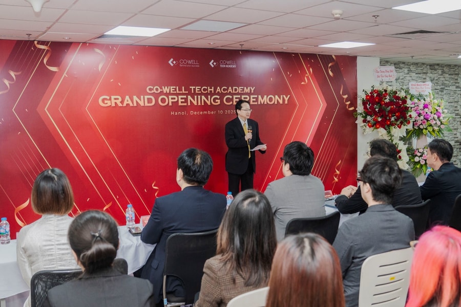 CO-WELL Asia ra mắt trung tâm đào tạo nhân lực kiểm thử phần mềm