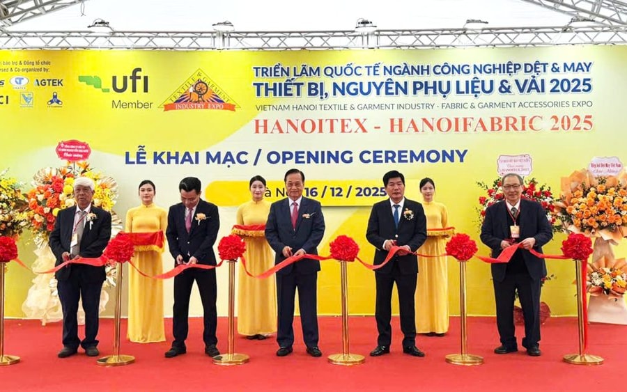 Khai mạc Triển lãm quốc tế ngành Công nghiệp Dệt & May – Thiết bị, Nguyên phụ liệu & Vải 2025