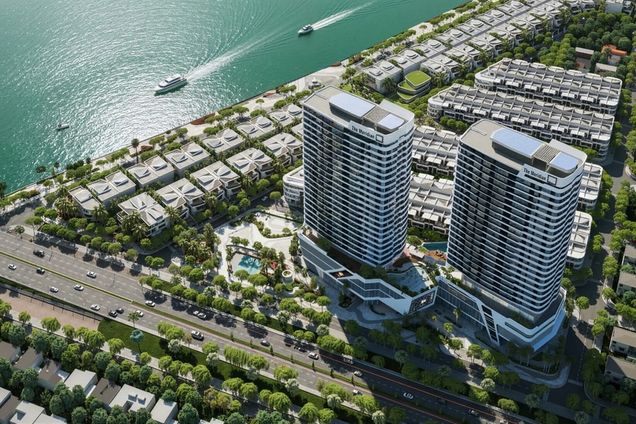 Giải mã kiến trúc “siêu du thuyền” của dự án The Meridian Đà Nẵng