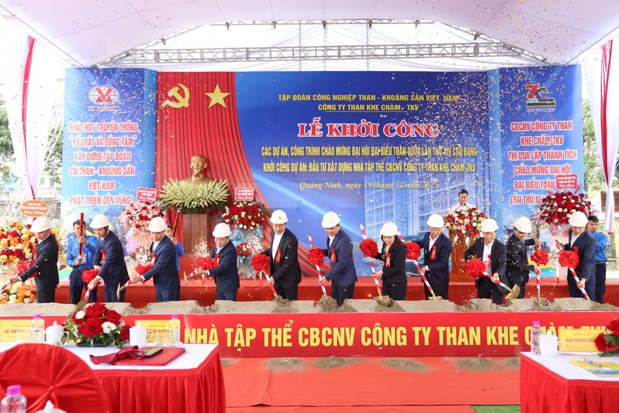 TKV khởi công hai dự án chiến lược hơn 2.000 tỷ đồng