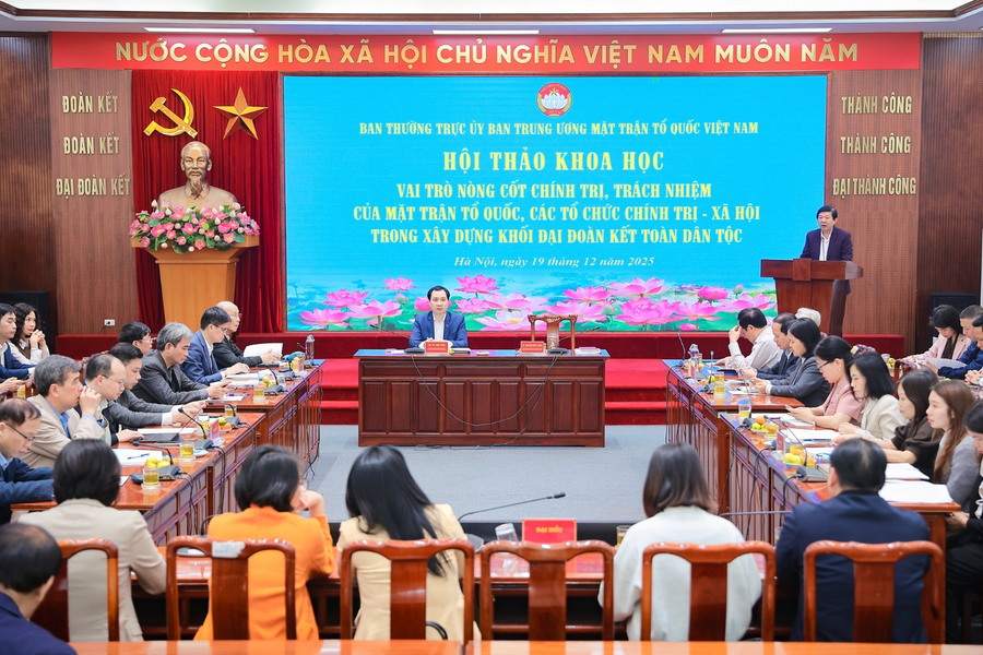 Giữ vững vai trò hạt nhân của Mặt trận trong khối đại đoàn kết toàn dân tộc