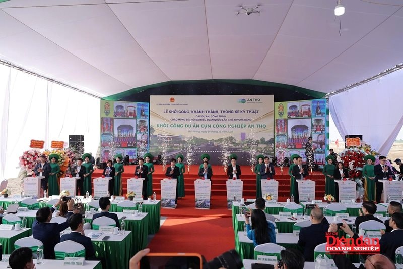 Cụm công nghiệp theo mô hình sinh thái đầu tiên tại Hải Phòng