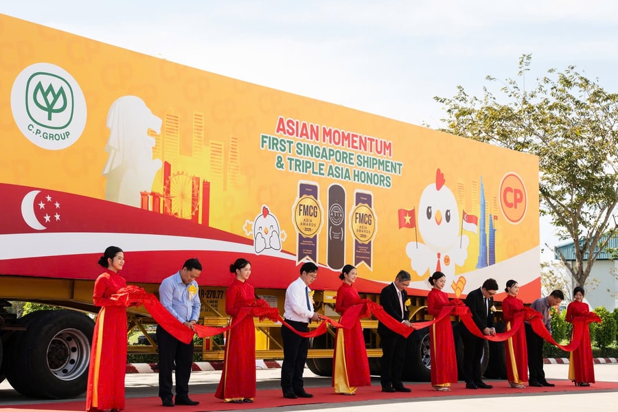 C.P. Việt Nam góp phần củng cố vị thế của Việt Nam trong khu vực về cung ứng thực phẩm xuất khẩu chất lượng cao