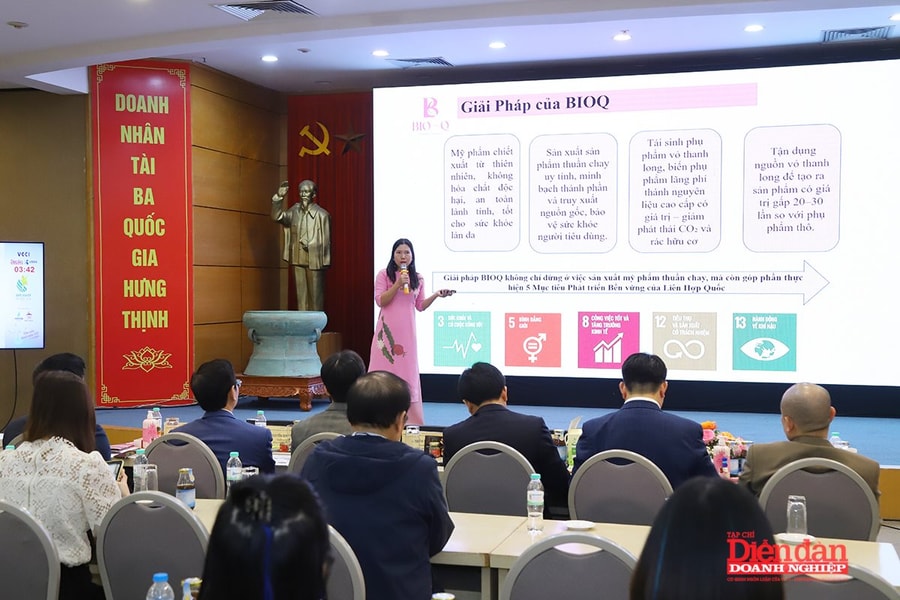 FESTIVAL KHỞI NGHIỆP 2025: Mỹ phẩm thuần chay BIOQ