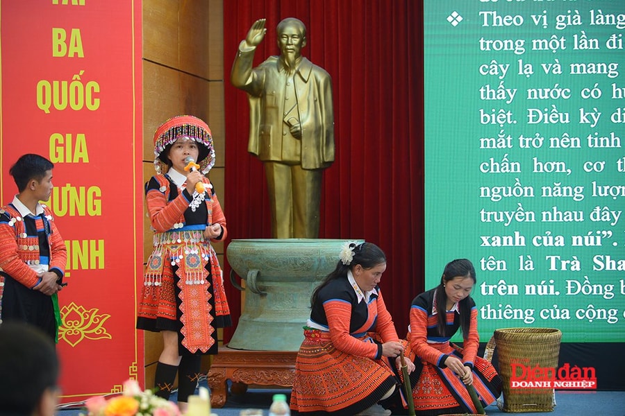 FESTIVAL KHỞI NGHIỆP 2025: Trà lam Tà Xùa, sản vật giao thoa đất trời