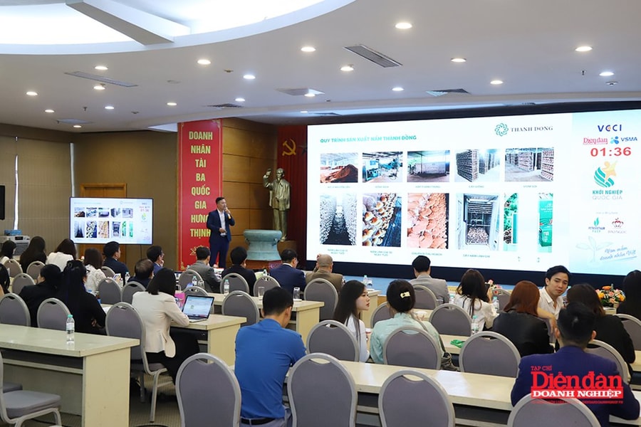 FESTIVAL KHỞI NGHIỆP 2025: Sản xuất, chế biến và thương mại nấm ăn-nấm dược liệu dưới mái pin năng lượng mặt trời