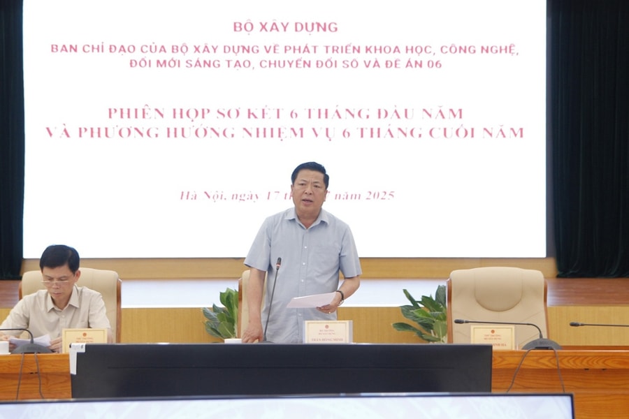Bộ Xây dựng hoàn thành 100% nhiệm vụ về xây dựng Chính phủ điện tử, chuyển đổi số