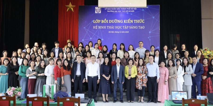 Bồi dưỡng kiến thức hệ sinh thái học tập sáng tạo cho giáo viên: một số gợi mở về giáo dục sáng tạo trong kỷ nguyên số