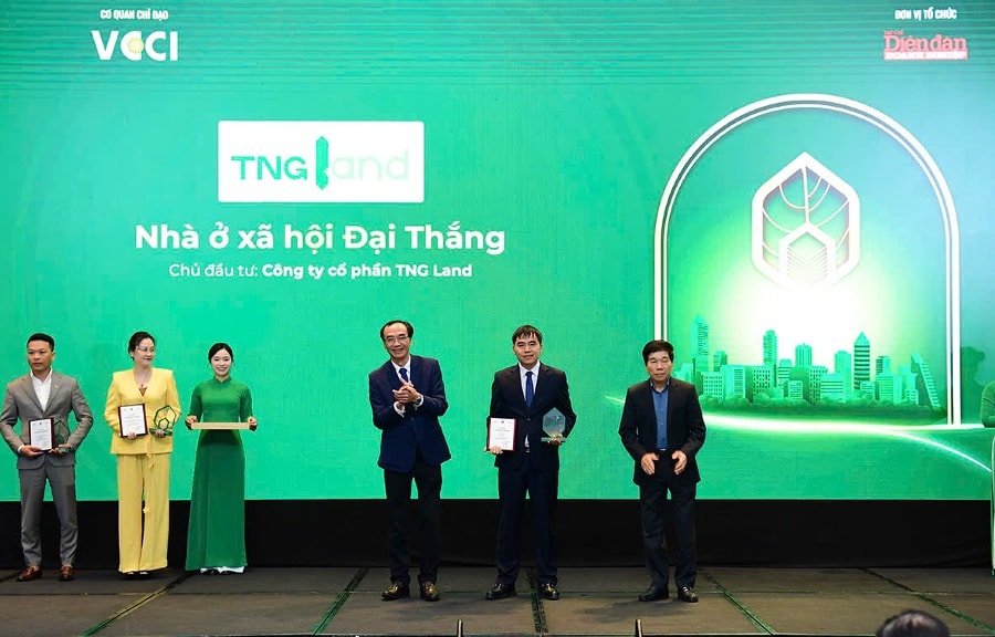 Nhà ở xã hội của TNG Land được vinh danh Dự án đáng sống 2025