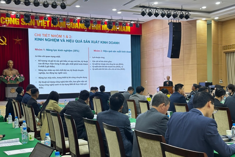 Đánh giá năng lực, xếp hạng doanh nghiệp nhà thầu: “Bộ lọc” cho thị trường