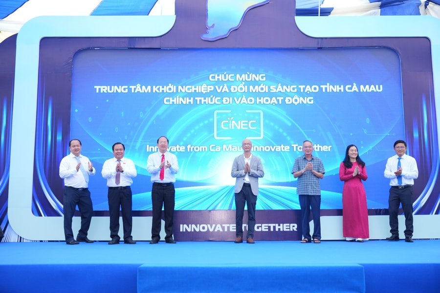 Cà Mau ra mắt Trung tâm Khởi nghiệp đổi mới sáng tạo tạo động lực phát triển kinh tế tri thức