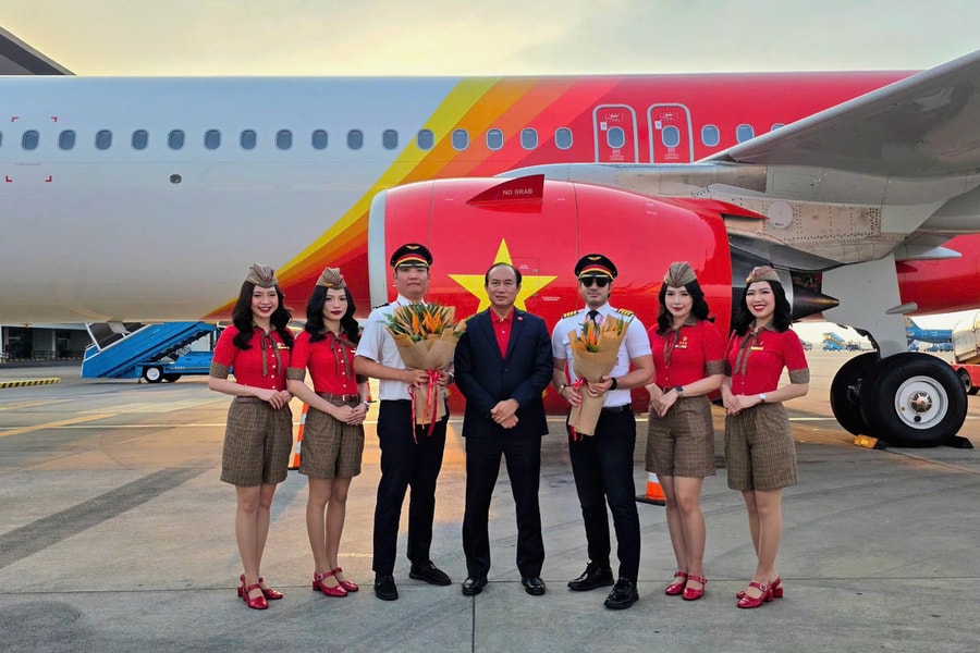 Vietjet liên tục đón tàu bay mới, tăng chuyến phục vụ cao điểm Tết 2026