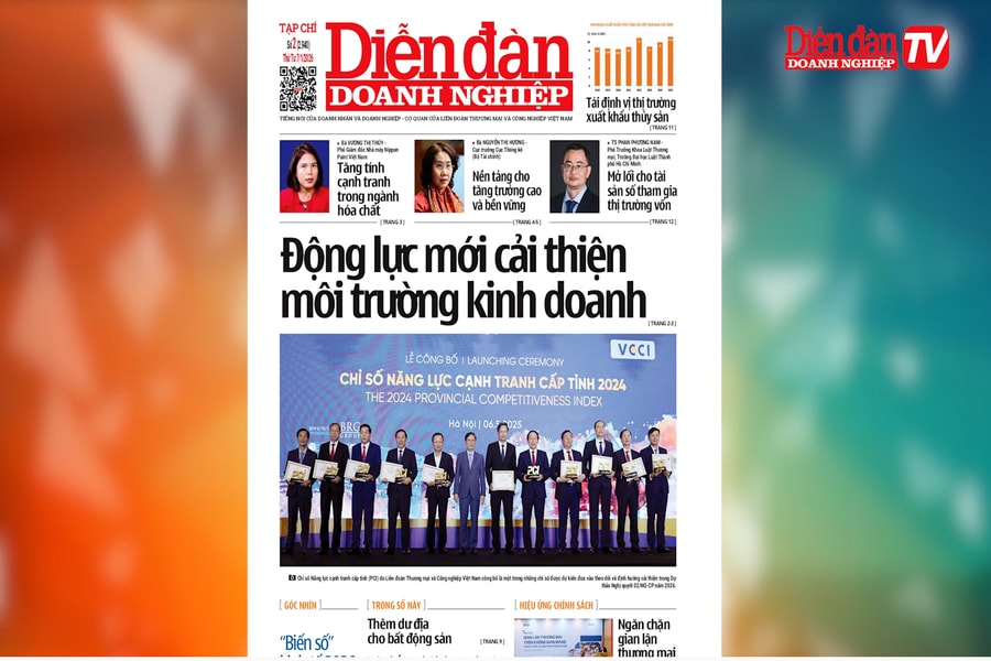 ĐIỂM BÁO NGÀY 07/01: Động lực mới cải thiện môi trường kinh doanh
