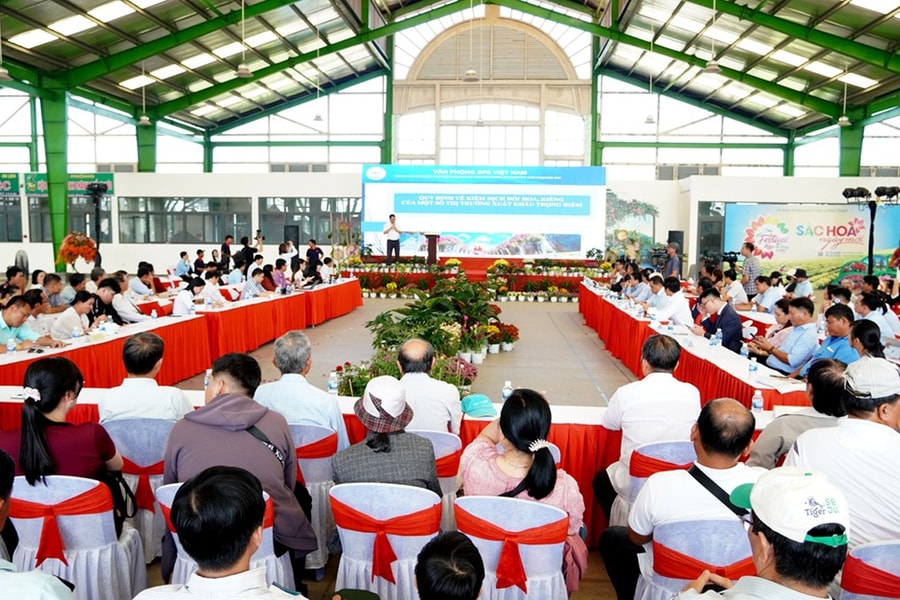 Đồng Tháp: Kết nối giao thương, mở rộng thị trường cho ngành hàng hoa, kiểng Sa Đéc