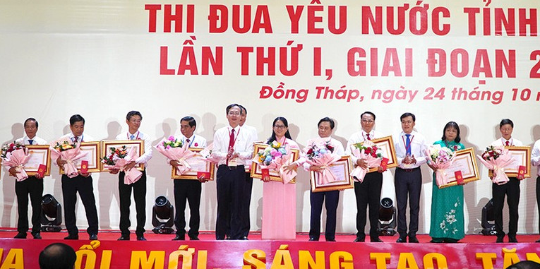 Đồng Tháp tổ chức Đại hội Thi đua yêu nước lần thứ I