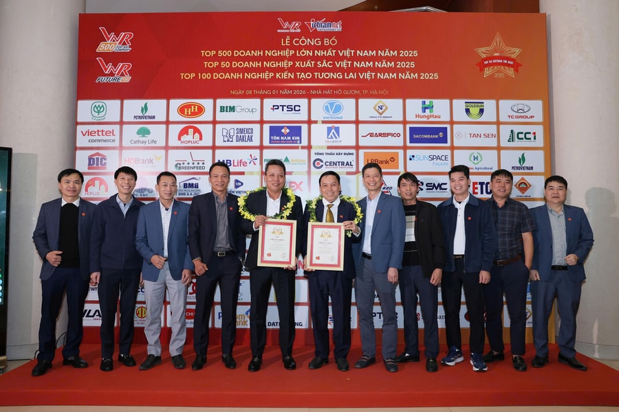 Takao lập cú đúp VNR500 khi hai công ty thành viên vào Top 500 doanh nghiệp lớn nhất Việt Nam 2025