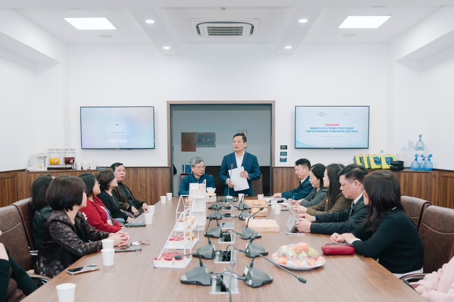 Vingroup phối hợp cùng Bộ Y tế triển khai chuỗi tập huấn sơ cấp cứu cộng đồng, gia tăng cơ hội sống cho người bệnh