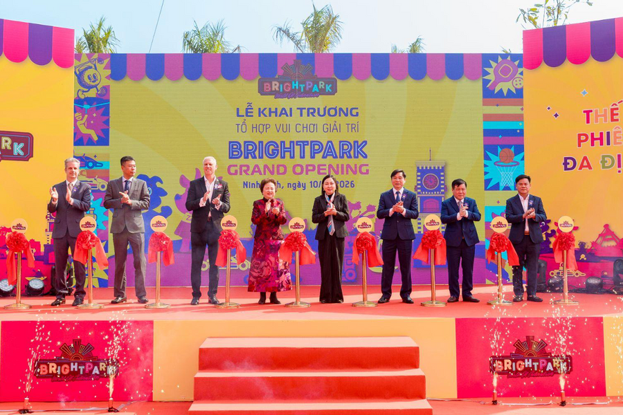 Khai trương tổ hợp giải trí Bright Park, nâng tầm trải nghiệm du lịch tỉnh Ninh Bình
