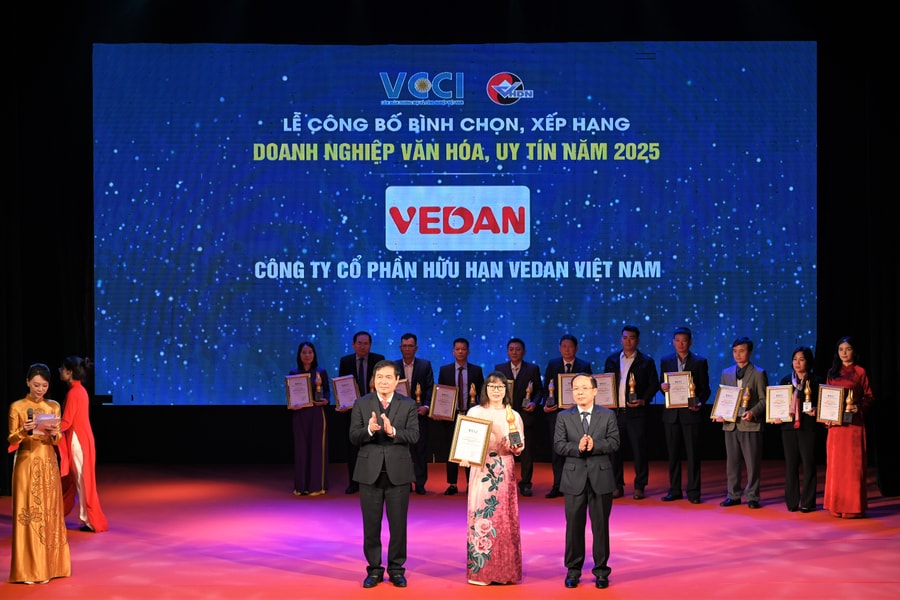 Vedan Việt Nam được vinh danh “Doanh nghiệp văn hóa, uy tín năm 2025”