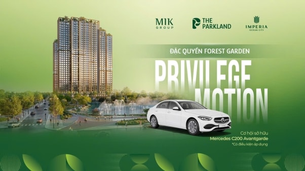 Vì sao Forest Garden trở thành tâm điểm tại “ốc đảo xanh” The Parkland?