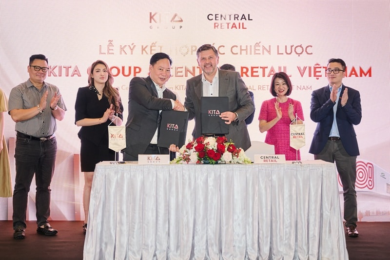 KITA Group và Central Retail Việt Nam hợp tác, công bố dự án đầu tiên tại Vĩnh Long