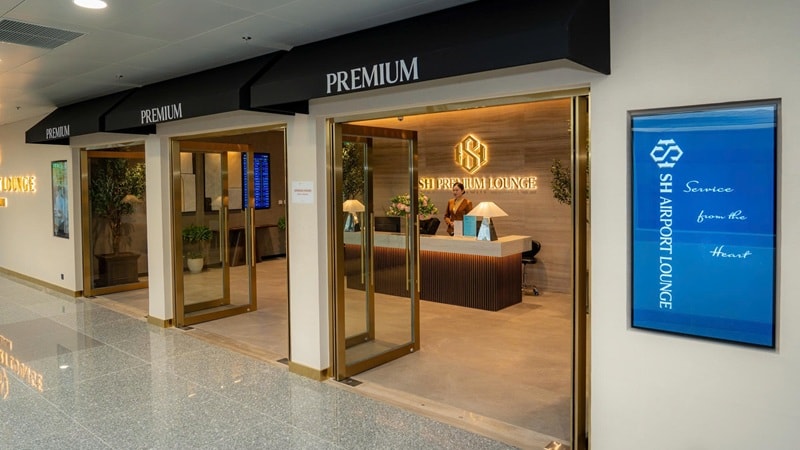 SH Airport Lounge: Đánh thức mọi giác quan với không gian phòng chờ đẳng cấp
