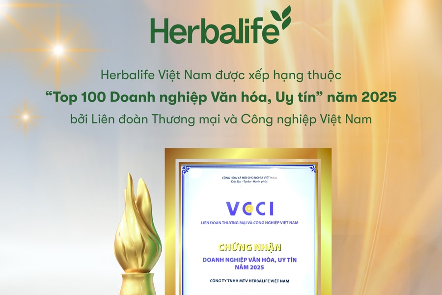 Herbalife: Cam kết với sức khỏe và thể chất thông qua chất lượng