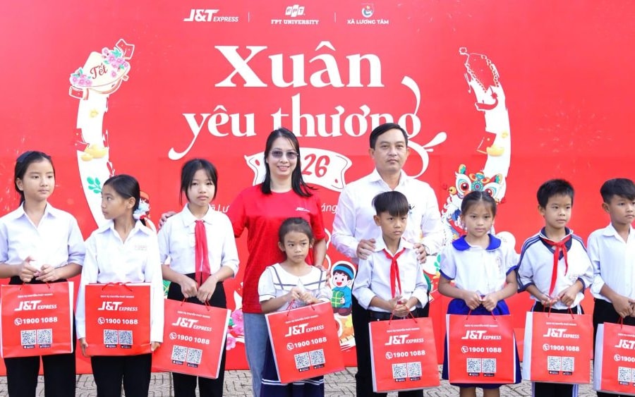 “Xuân Yêu Thương” – dấu ấn trách nhiệm cộng đồng của J&T Express tại Cần Thơ