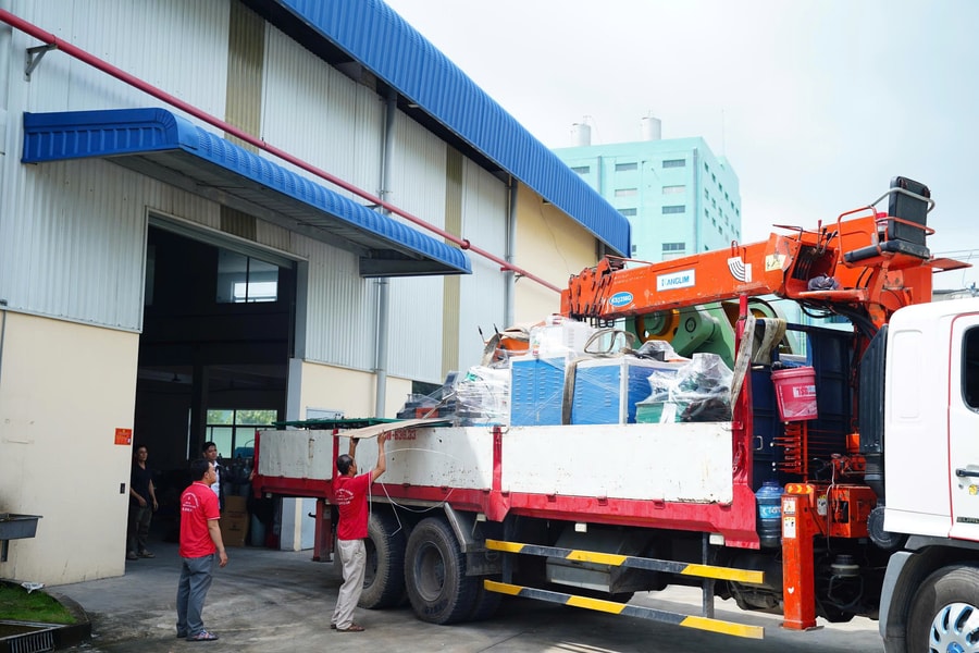 Dịch vụ chuyển kho xưởng trọn gói Thành Hưng với quy trình chuyên nghiệp, tối ưu chi phí tại TP.HCM