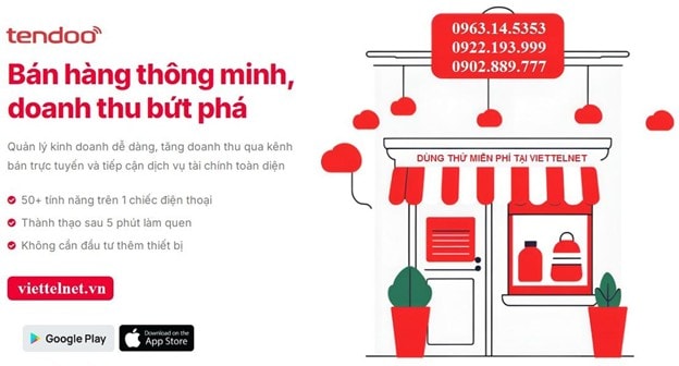 Tendoo Viettel đồng hành cùng Cục Thuế hỗ trợ kê khai thuế cho hộ kinh doanh