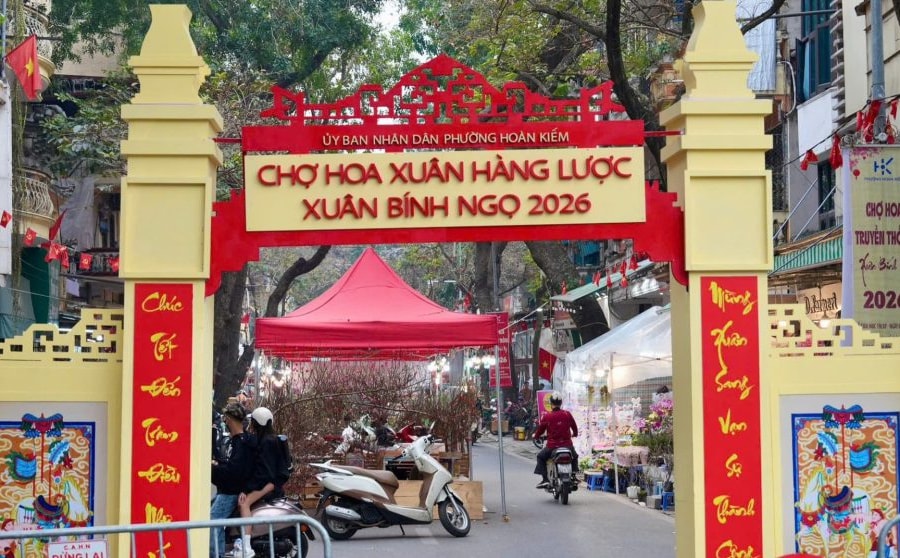 Chợ hoa Xuân Phố cổ 2026 sẵn sàng chào đón người dân và du khách