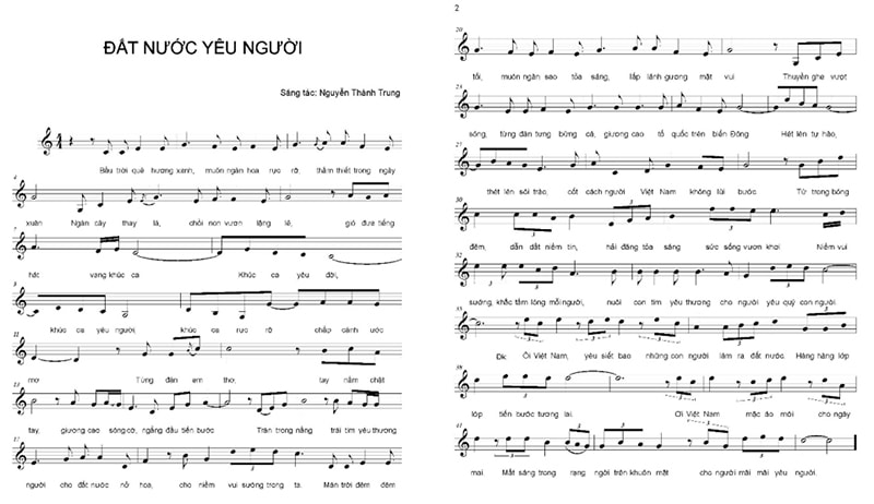 Chuỗi sáu ca khúc về đất nước của Nguyễn Thành Trung trong diễn ngôn dân tộc đương đại: Hệ mỹ học đất nước có cấu trúc