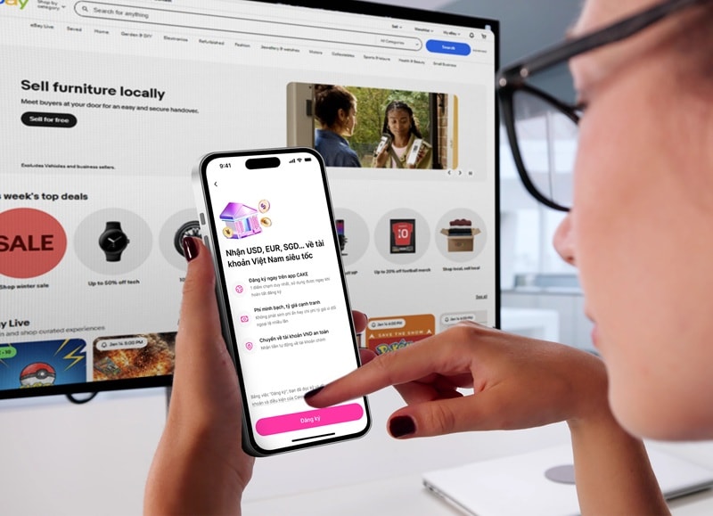 Ngân hàng số Cake bắt tay Visa, phát triển giải pháp nhận tiền quốc tế